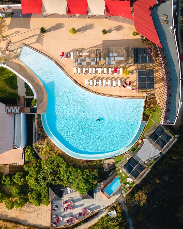 Akoya Hotel & Spa La Saline Les Bains Exterior photo Aerial view of the Sky Pool