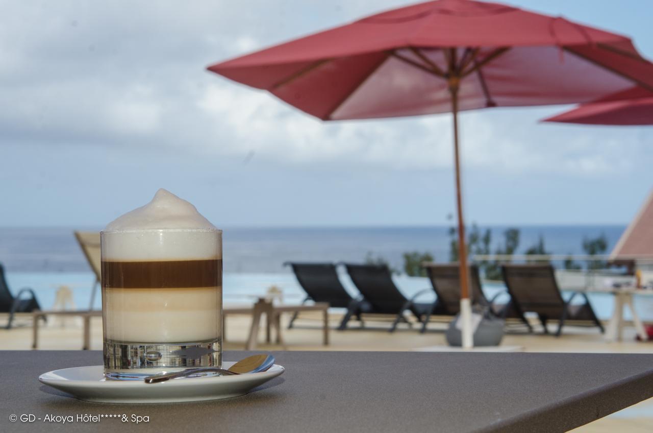 Akoya Hotel & Spa La Saline Les Bains Exterior photo A coffee at the pool