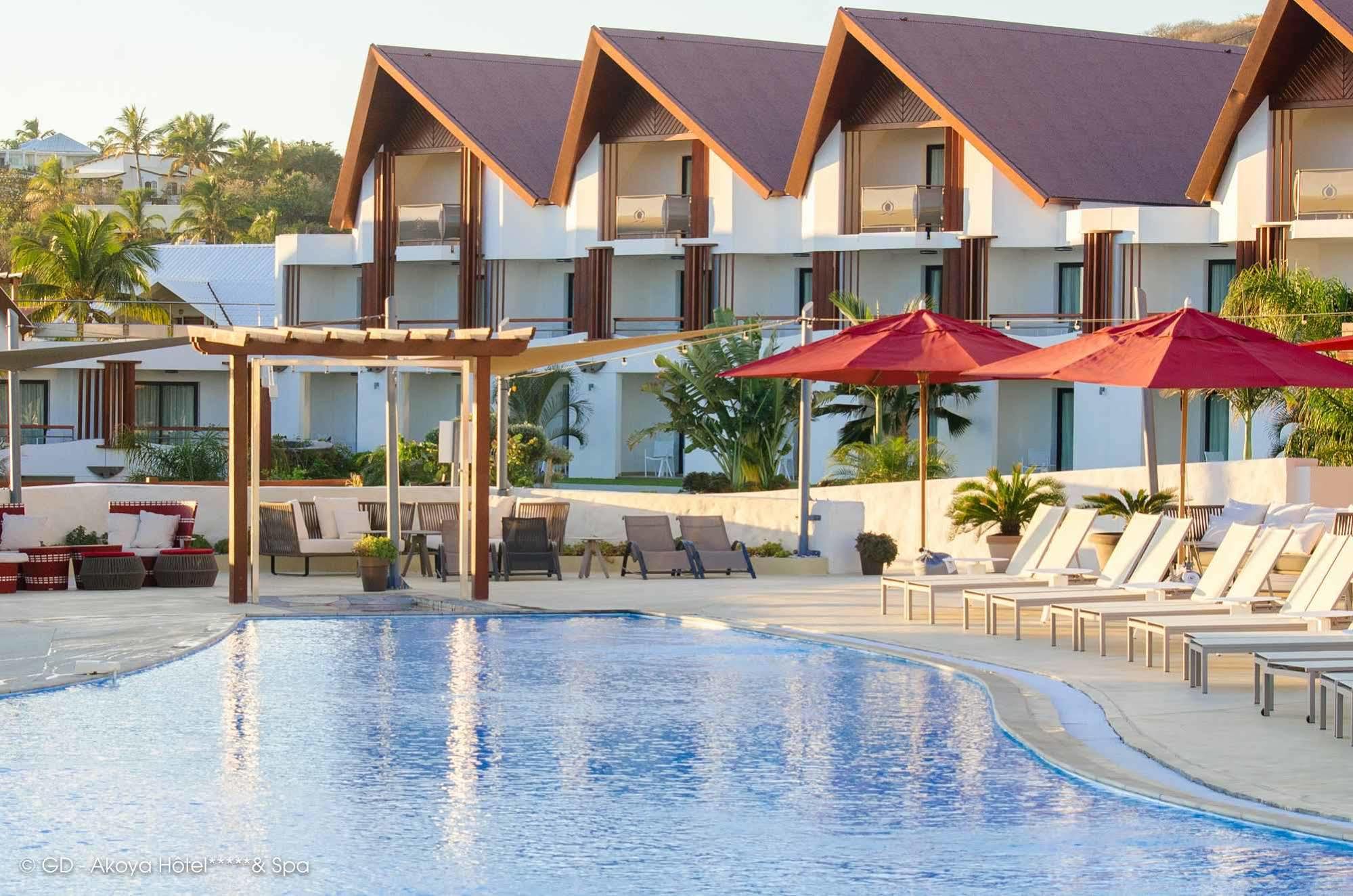 Akoya Hotel & Spa La Saline Les Bains Exterior photo The swimming pool at the resort